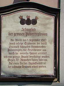 Gedenktafel am Schwarzen Brunnen