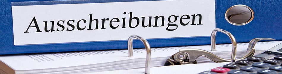Aktenordner Ausschreibungen