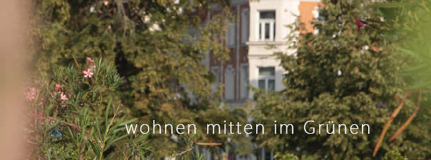 Teaser wohnen mitten im Grünen Teaser wohnen mitten im Grünen