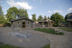 Aquaplex - Außengelände der Sauna Aquaplex - Außengelände der Sauna